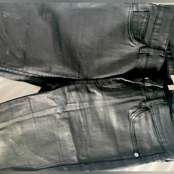 Mango waxed pants - Picture 2 of 3